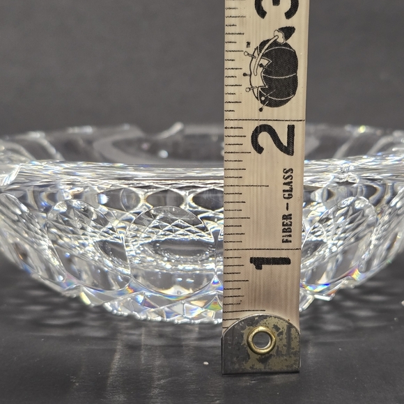 Waterford Crystal Colleen Ashtray Boho Chic Luxury Classic Cottagecore - Picture 7 of 11